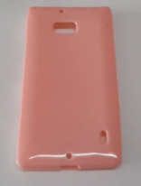 Силиконов гръб ТПУ гланц за Nokia Lumia 930 / Nokia Lumia 929 розов